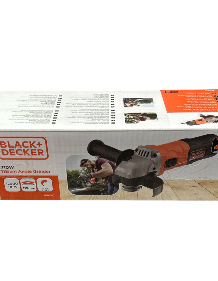 Smerigliatrice Angolare 710W 115MM Black & Decker