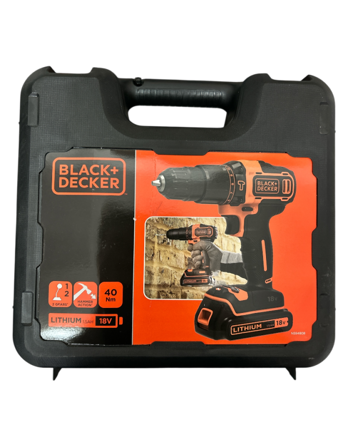 Trapano a batteria Black&Decker 1.5AH 18V