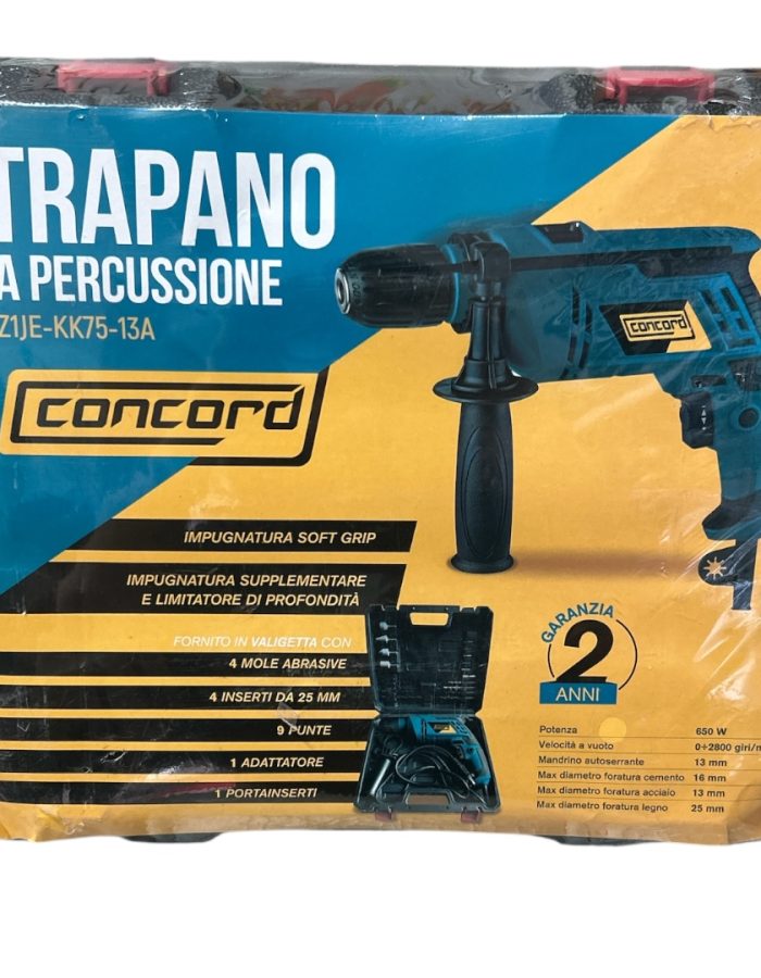 Trapano a Percussione 650W Concord