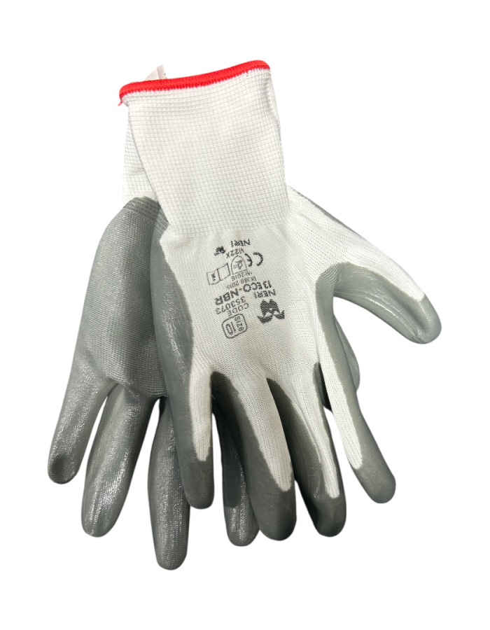 Guanti Hob Poliestere/Nitrile Grigio