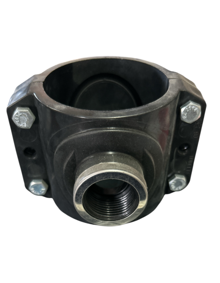 Presa Staffa con Anello Inox di Rinforzo  110X2”