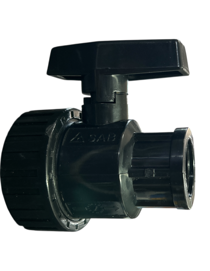 Valvola a Sfera Nera F/F 4”