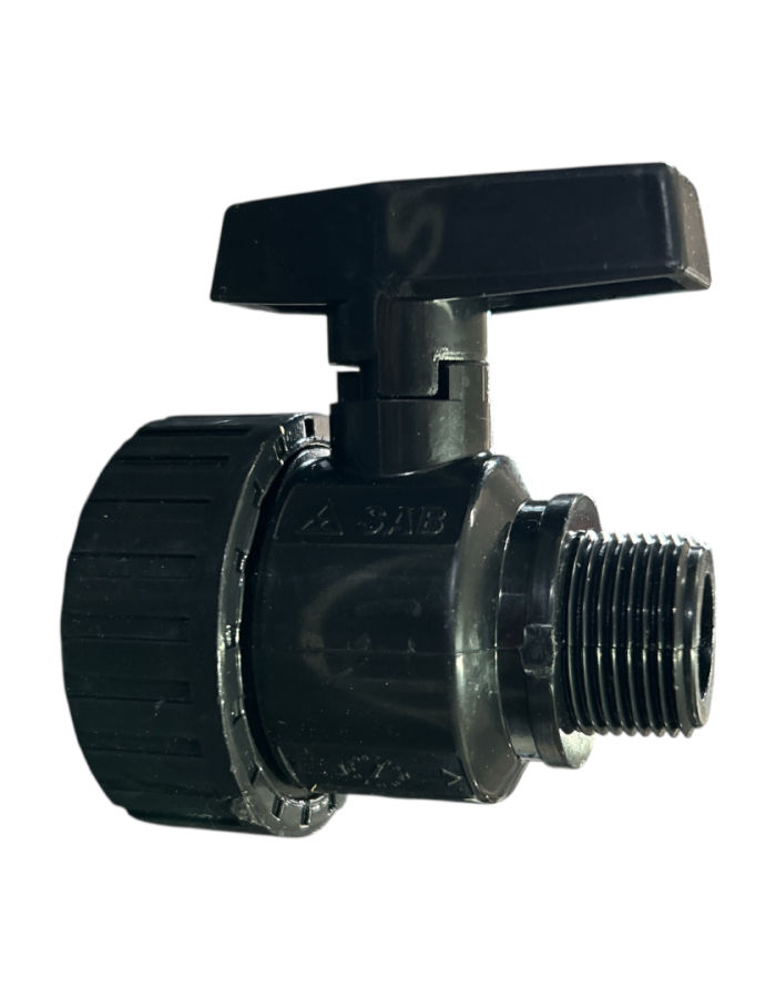 Valvola a Sfera Nera M/F 3/4”